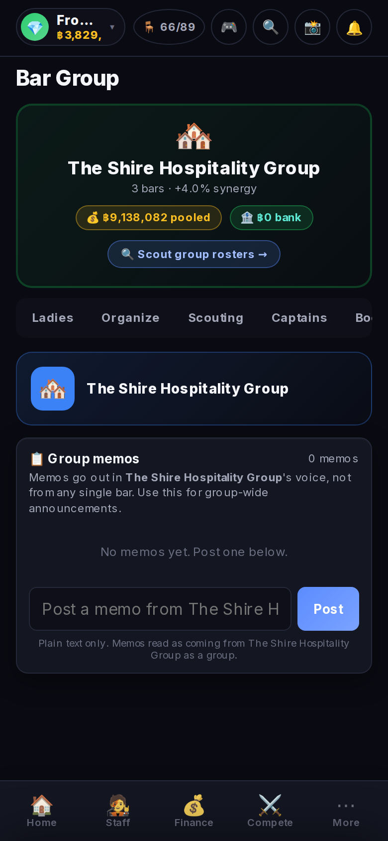 Group: Memos