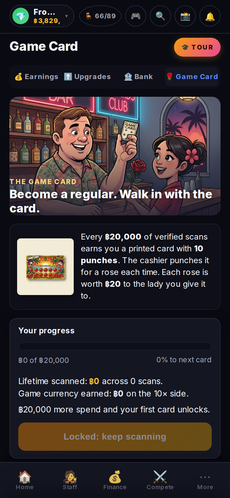 Bar card