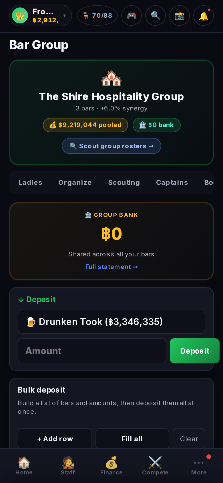 Group: Settings