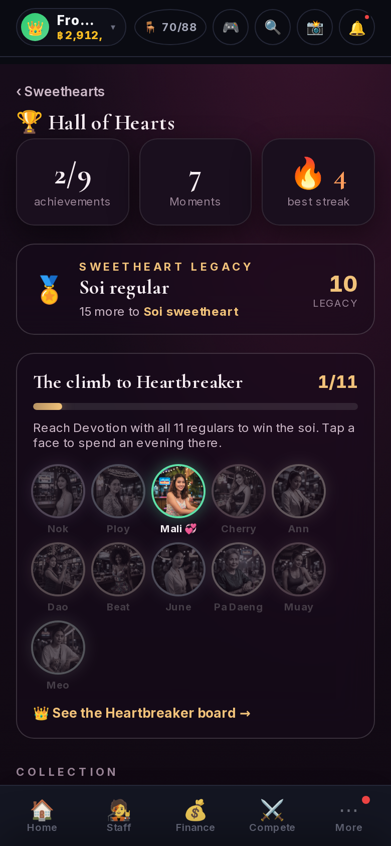 Sweethearts: Hall of Hearts