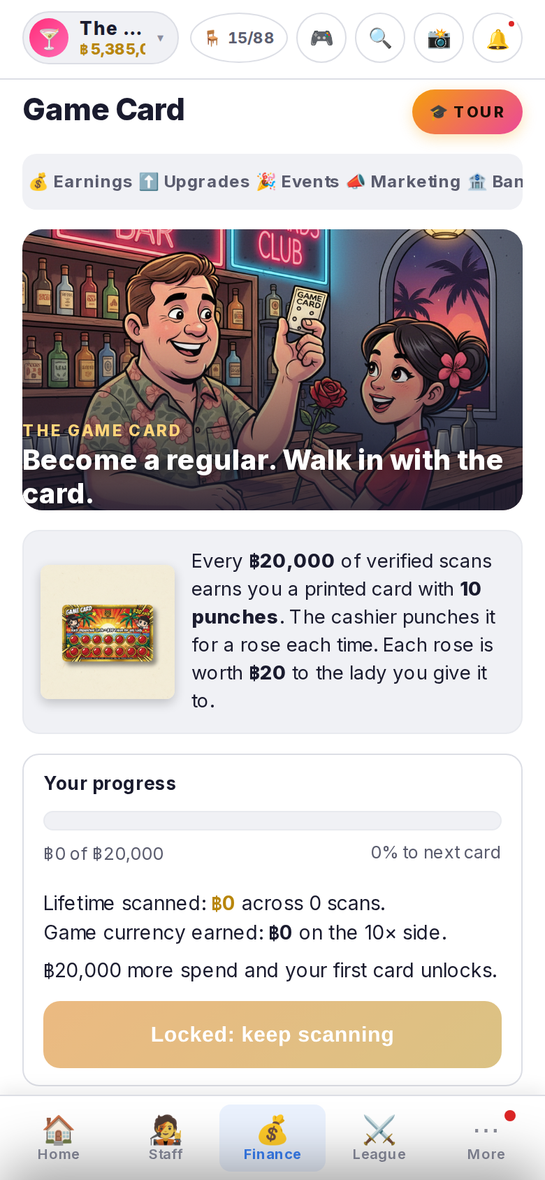 Bar card