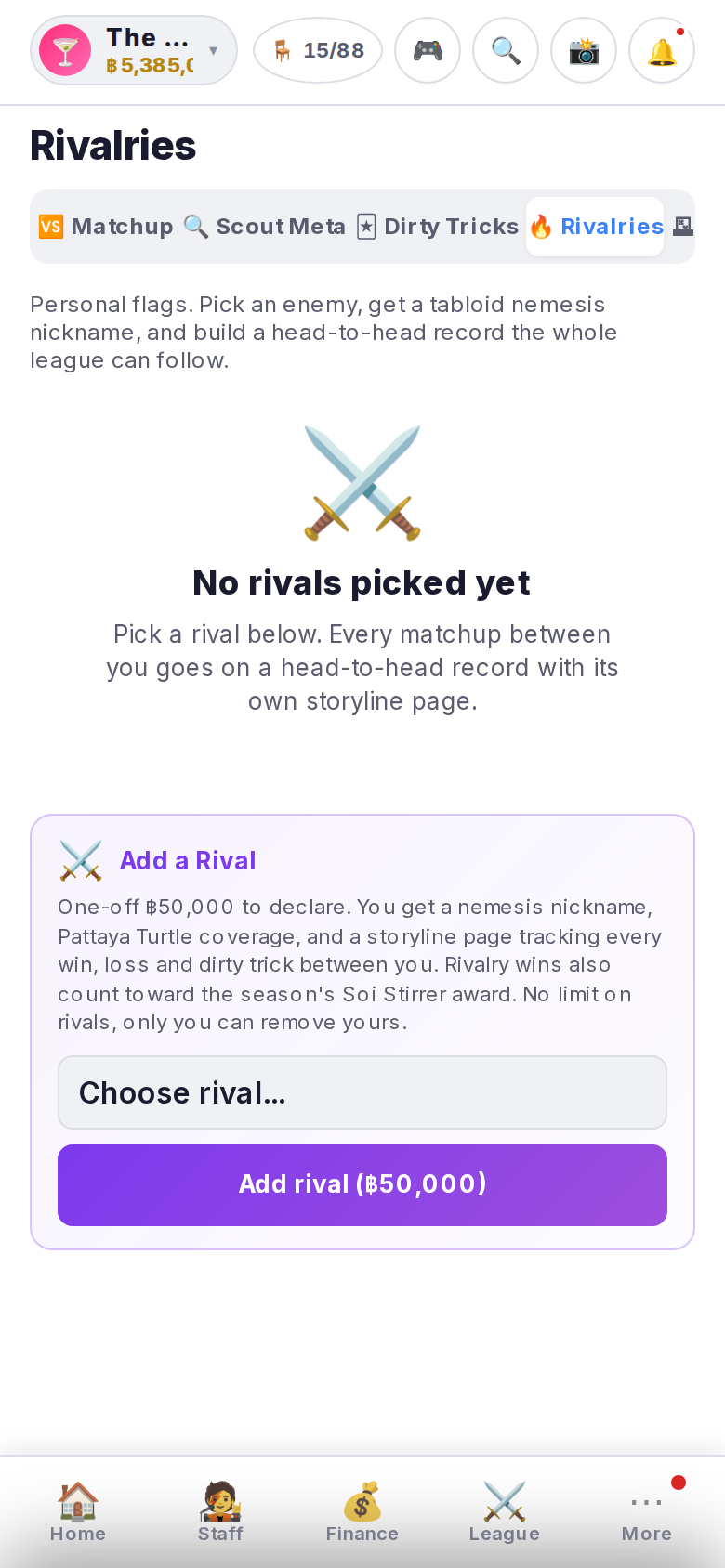 Rivalries
