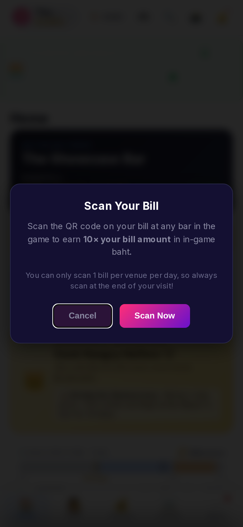 Scan a bill