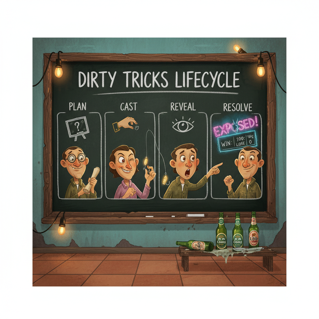 Dirty tricks lifecycle